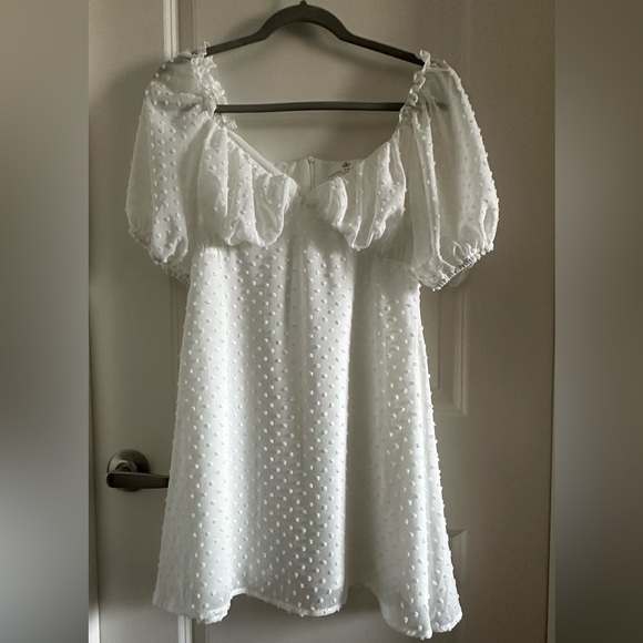 Missguided white mesh dress M - Picture 3 of 7